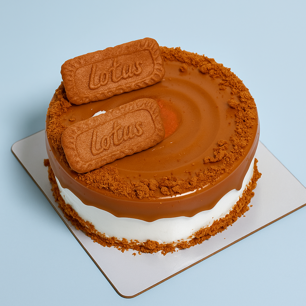 Biscoff Cake Egg-Free Small