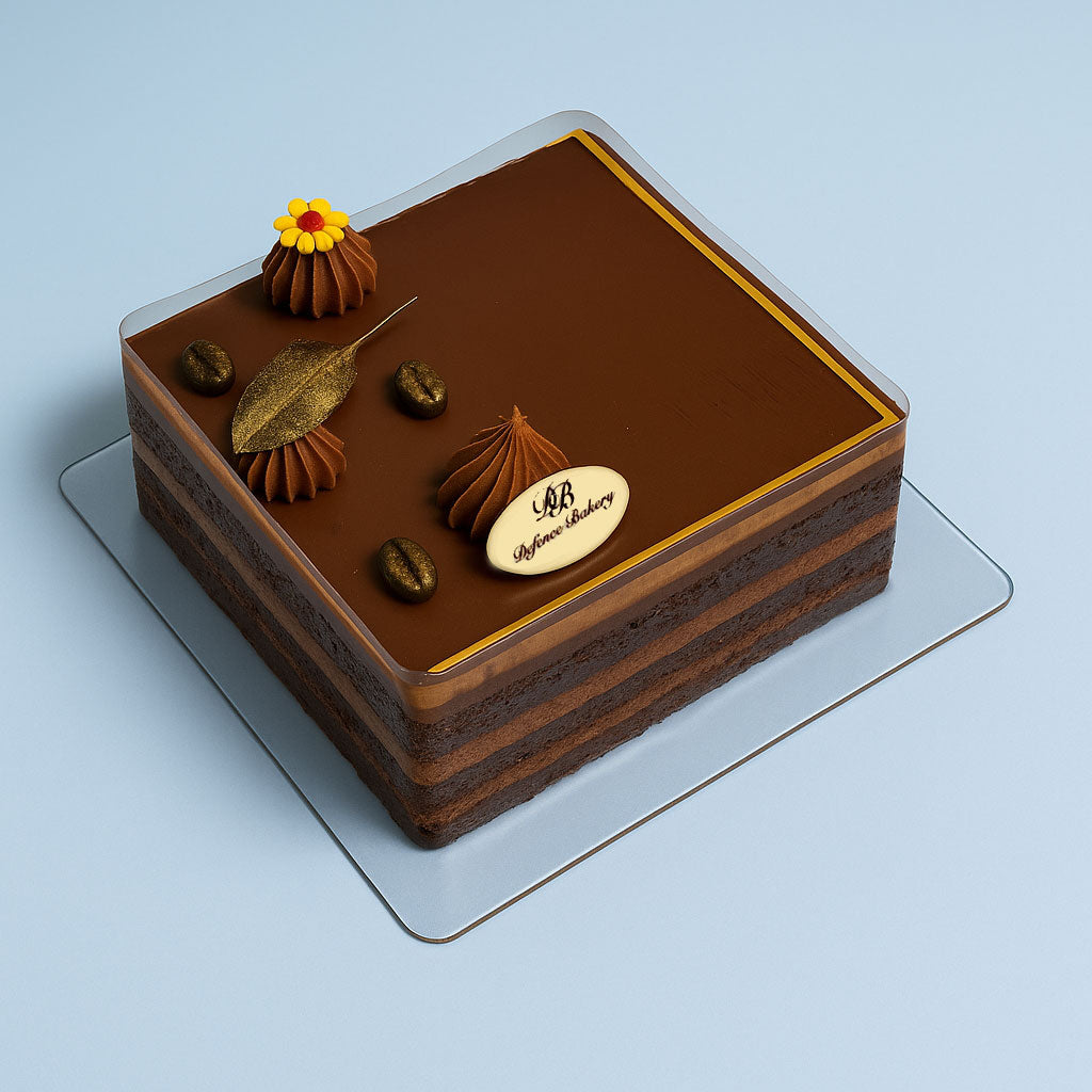 Coffee Mocha Cake Egg-Free Small