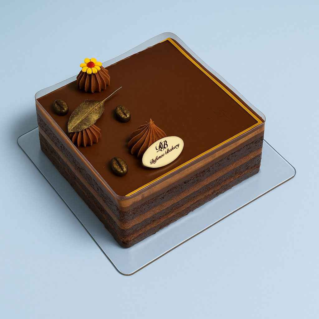 Coffee Mocha Cake Egg-Free Small