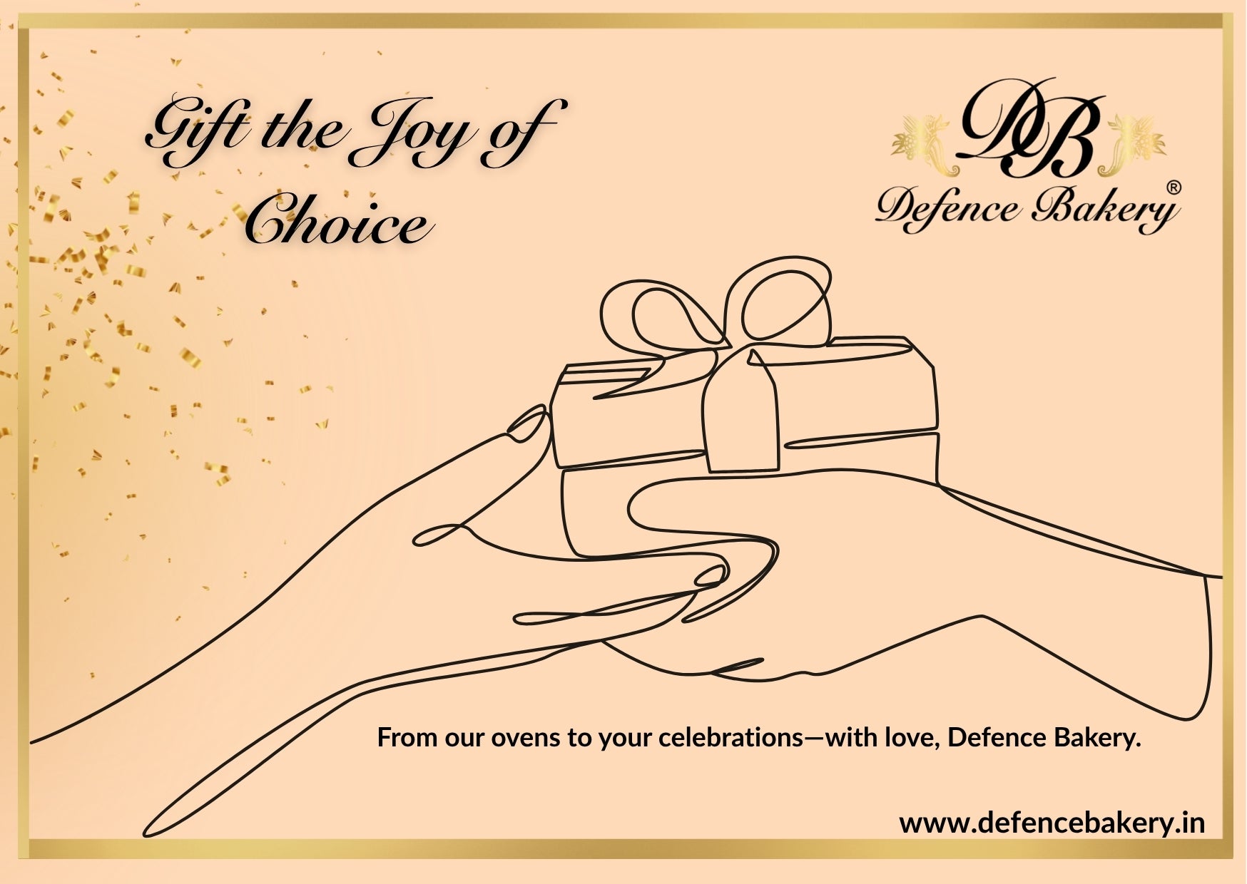Defence Bakery Gift Card