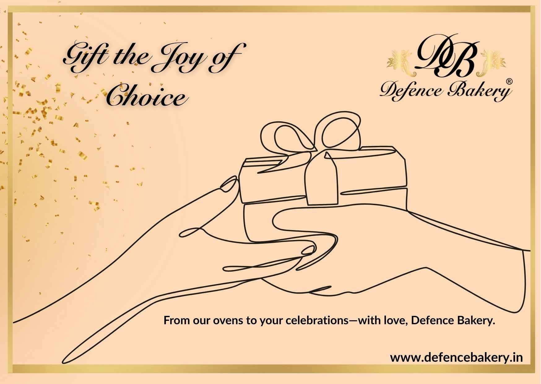Defence Bakery Gift Card