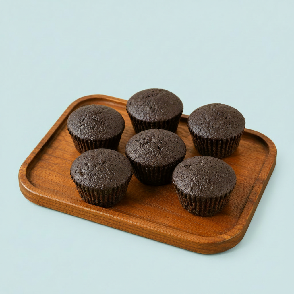 Muffins Chocolate 6pcs