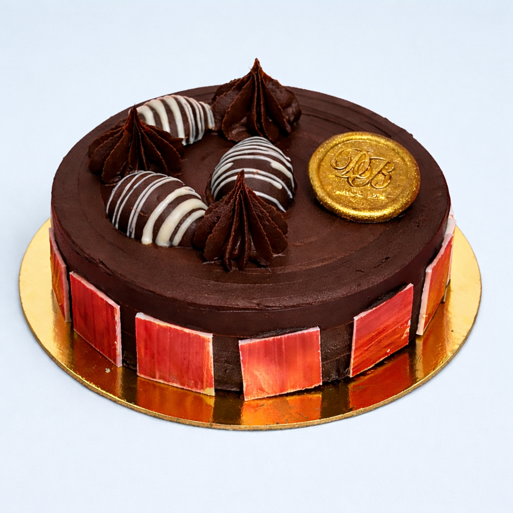 Chocolate Strawberry Cake-Eggfree