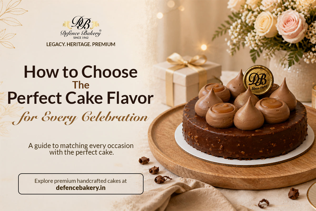 How to Choose the Perfect Cake Flavor for Every Celebration - Defence Bakery