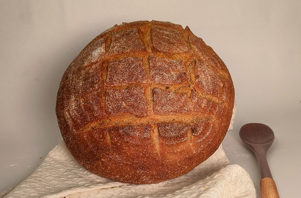 100% Whole Wheat Sourdough Bread