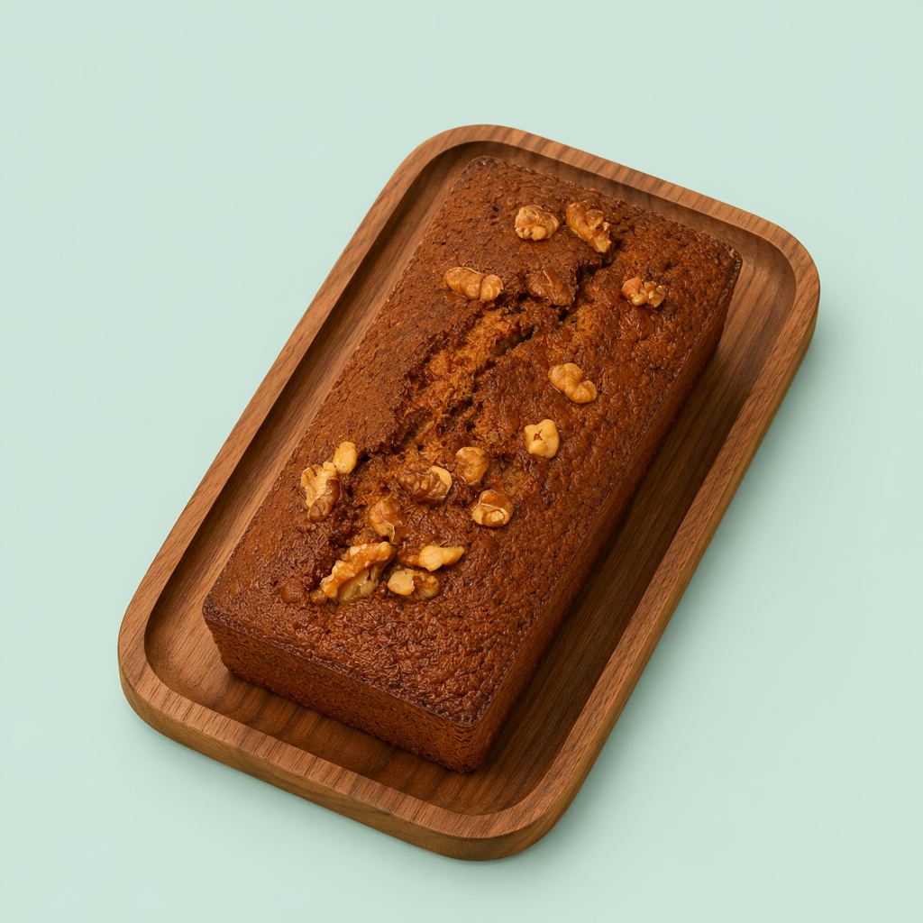 Banana Walnut Tea Cake