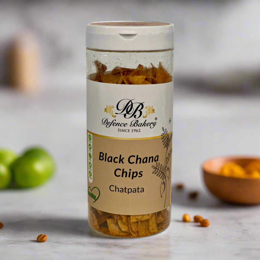Black Chana Chips| Trans Fat-Free, GMO-Free, Gluten-Free, No Palm Oil