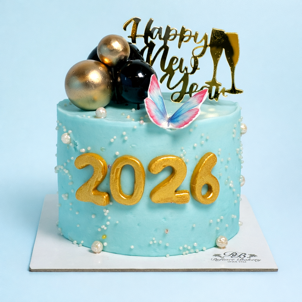 Blueberry Vanilla Bento Cake (Egg Free-300g)