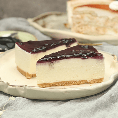 Blueberry Cheese Cake Slice Cold Set