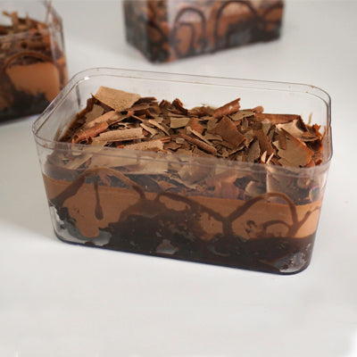 Brownie Chocolate Pudding Jar