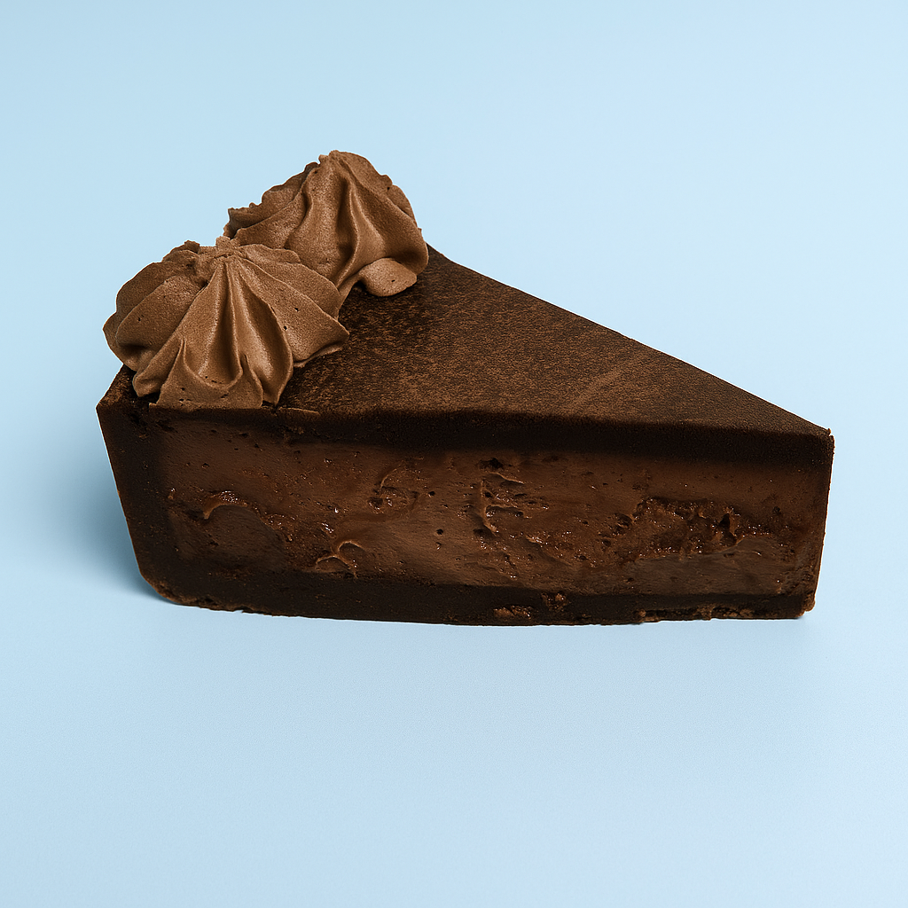 Chocolate Cheesecake Slice