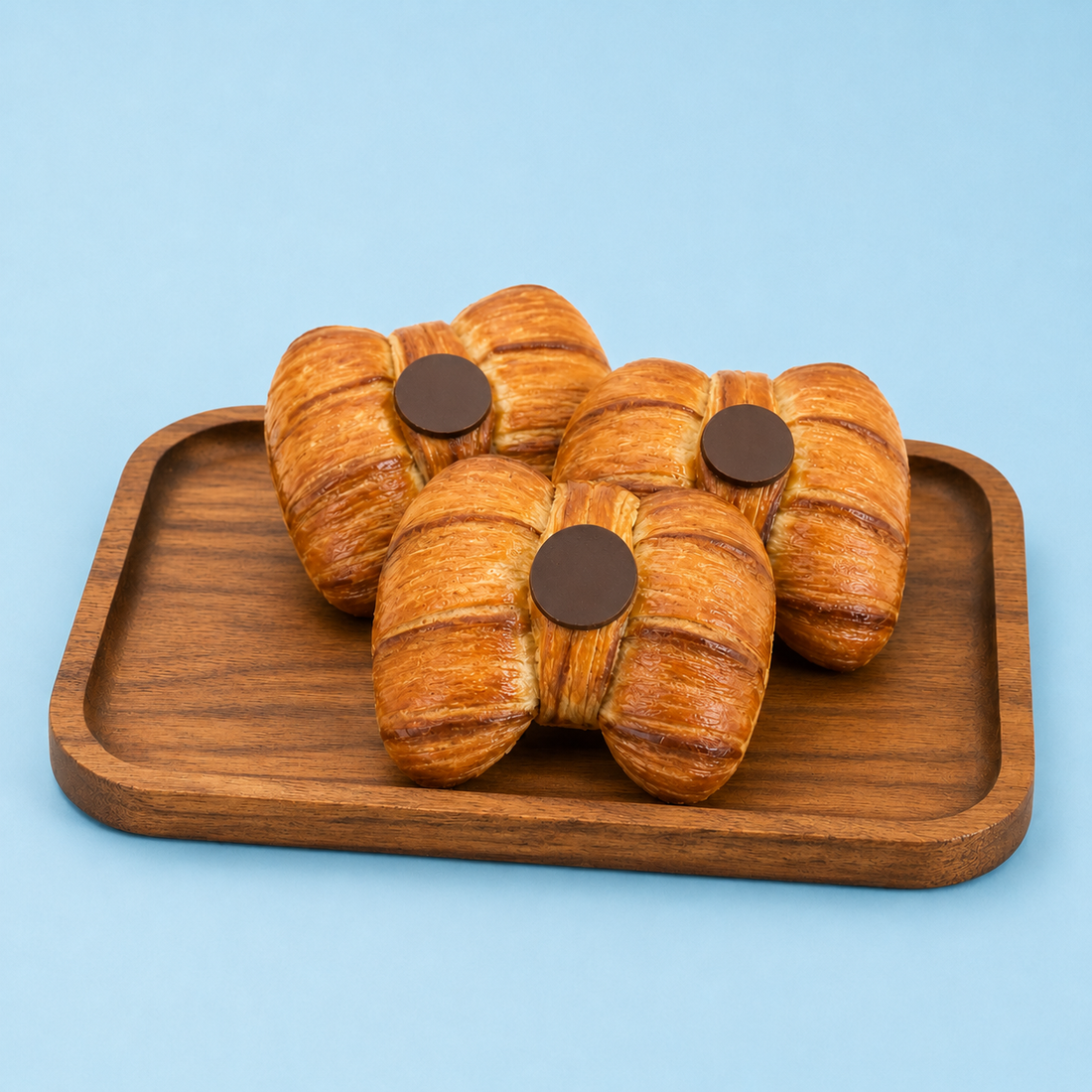 Chocolate Croissant Bow