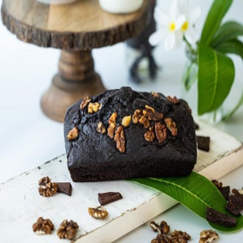 Chocolate Walnut Tea Cake