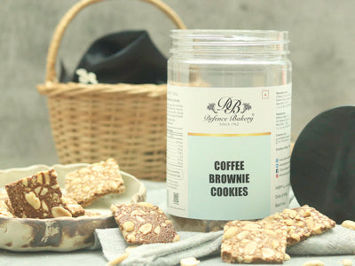 Coffee Brownie Cookies Jar