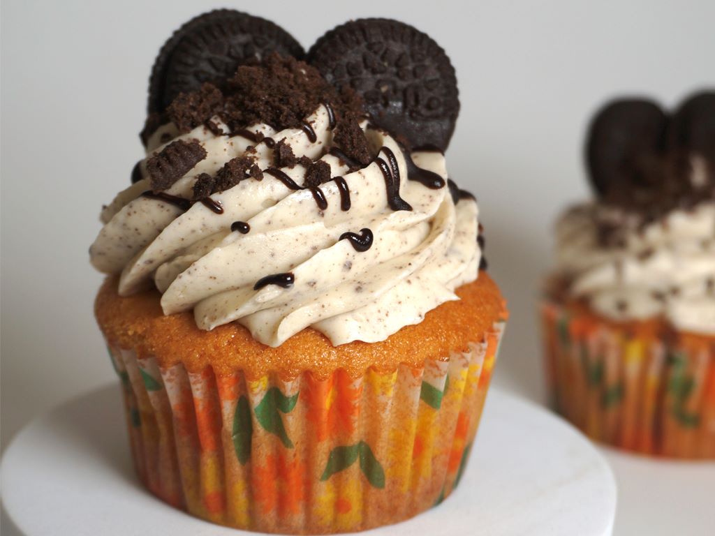 Cookie And Cream Cupcake