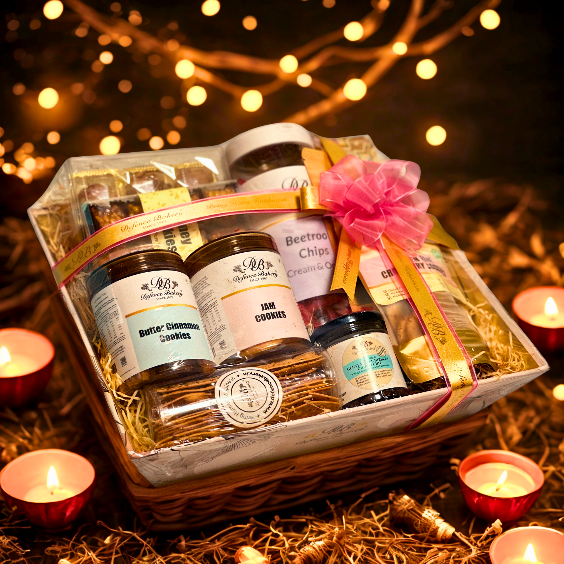 Bliss Diwali Hamper – Premium Gift Hamper by Defence Bakery