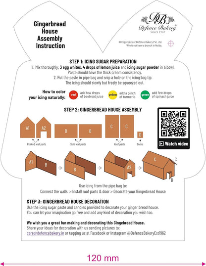 Gingerbread House DIY Kit