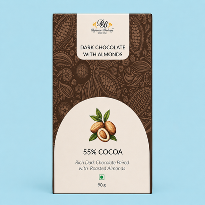 Dark Chocolate Almond 55%