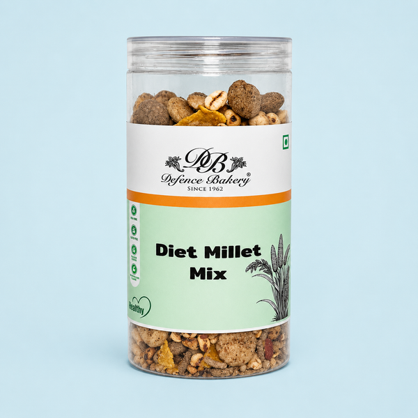 Diet Millet Mix Roasted |High Protein Healthy Snack | Cholesterol Free & Trans Fat Free Roasted Millet Mix