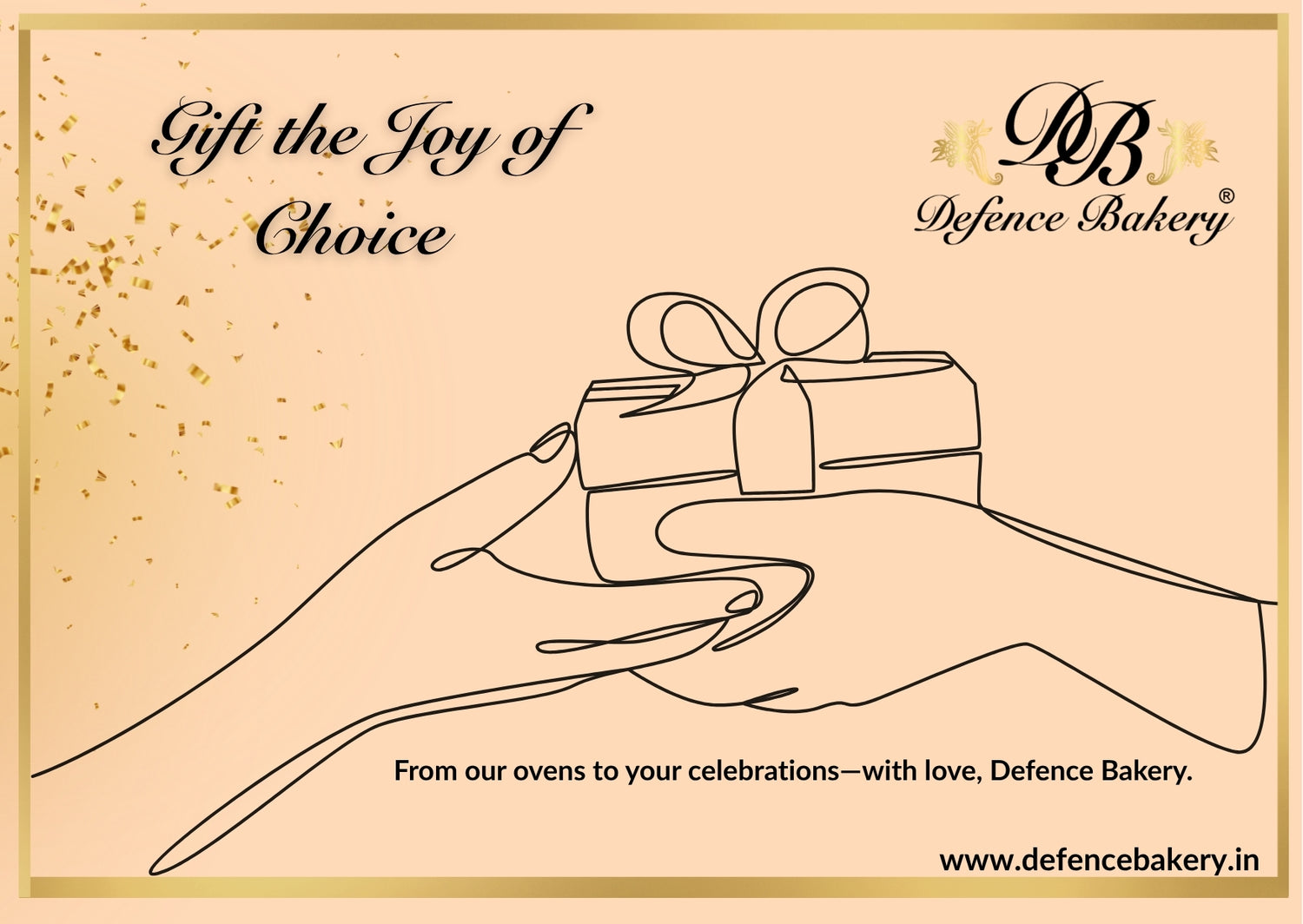 Defence Bakery Gift Card