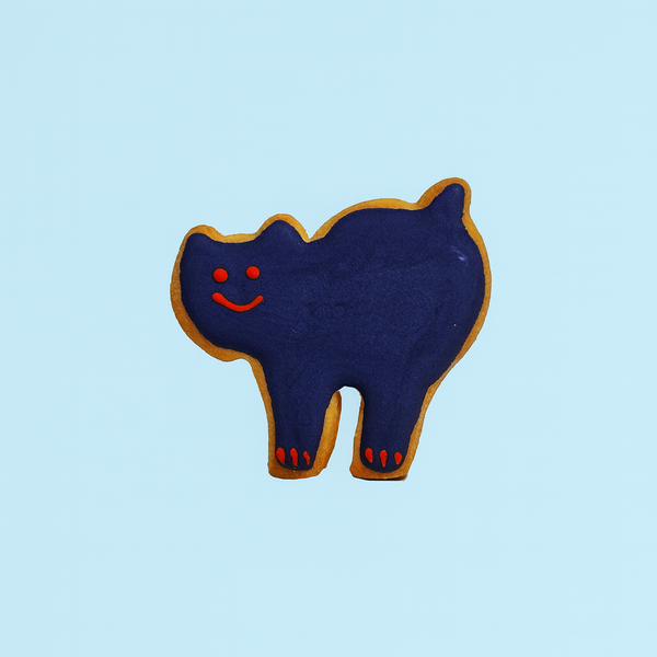 Halloween Special Scary Cat Cookie