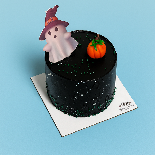 Halloween Truffle Cake- Eggfree