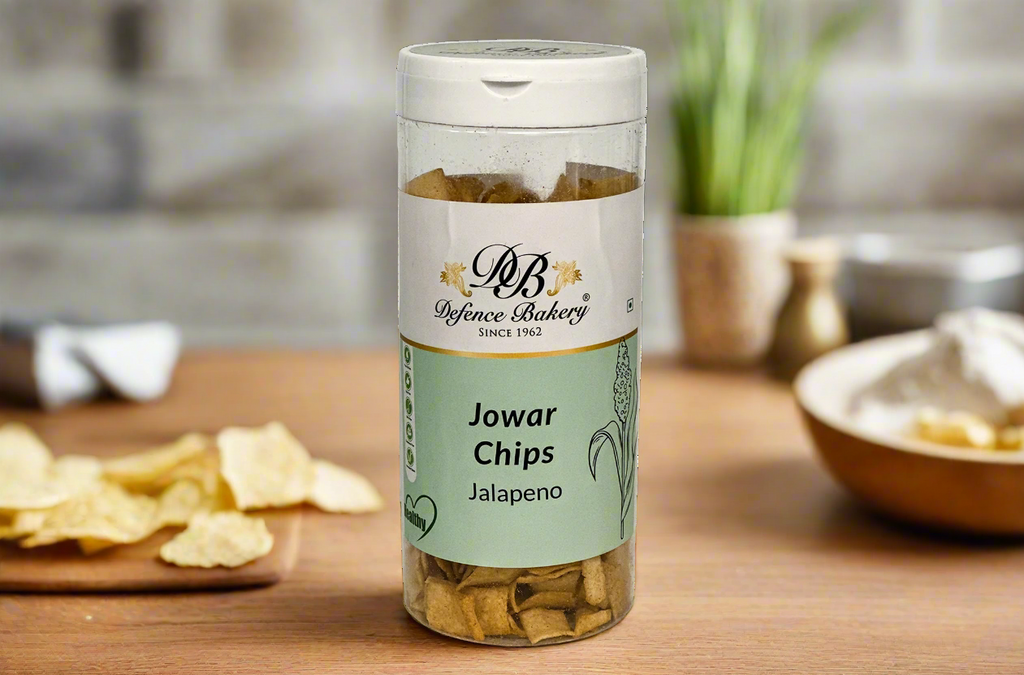 Jowar Chips Jalapeno | Spicy, Crunchy Snack | Trans Fat-Free, GMO-Free, Gluten-Free