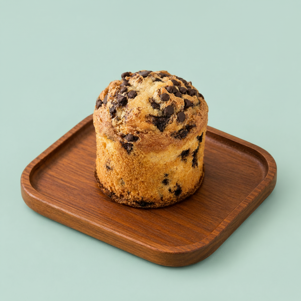 Large Muffin Vanilla Chocolate Chip
