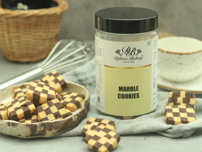 Marble Cookies Jar