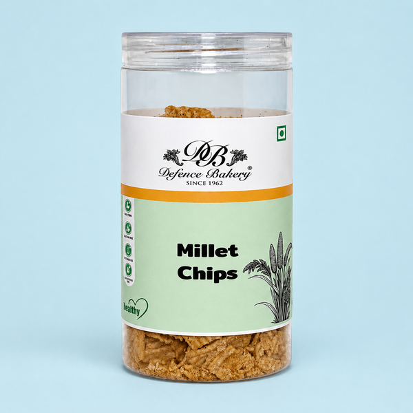 Millet Chips |Healthy Gluten Free Snack | Cholesterol Free & Trans Fat Free Crispy Millet Chips