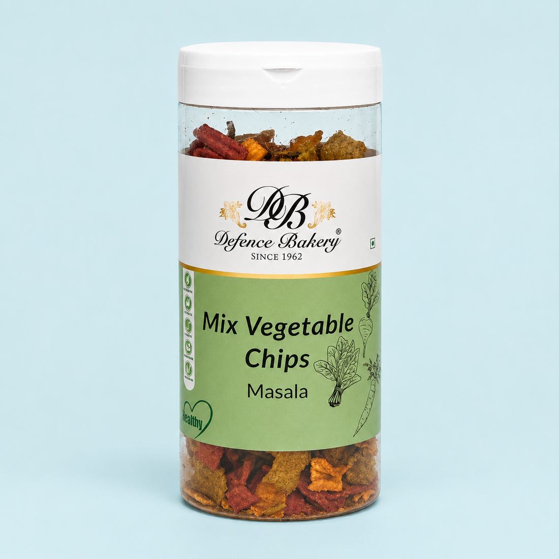 Mix Vegetable Chips | Crunchy, Healthy Snack | Trans Fat-Free, GMO-Free, Gluten-Free