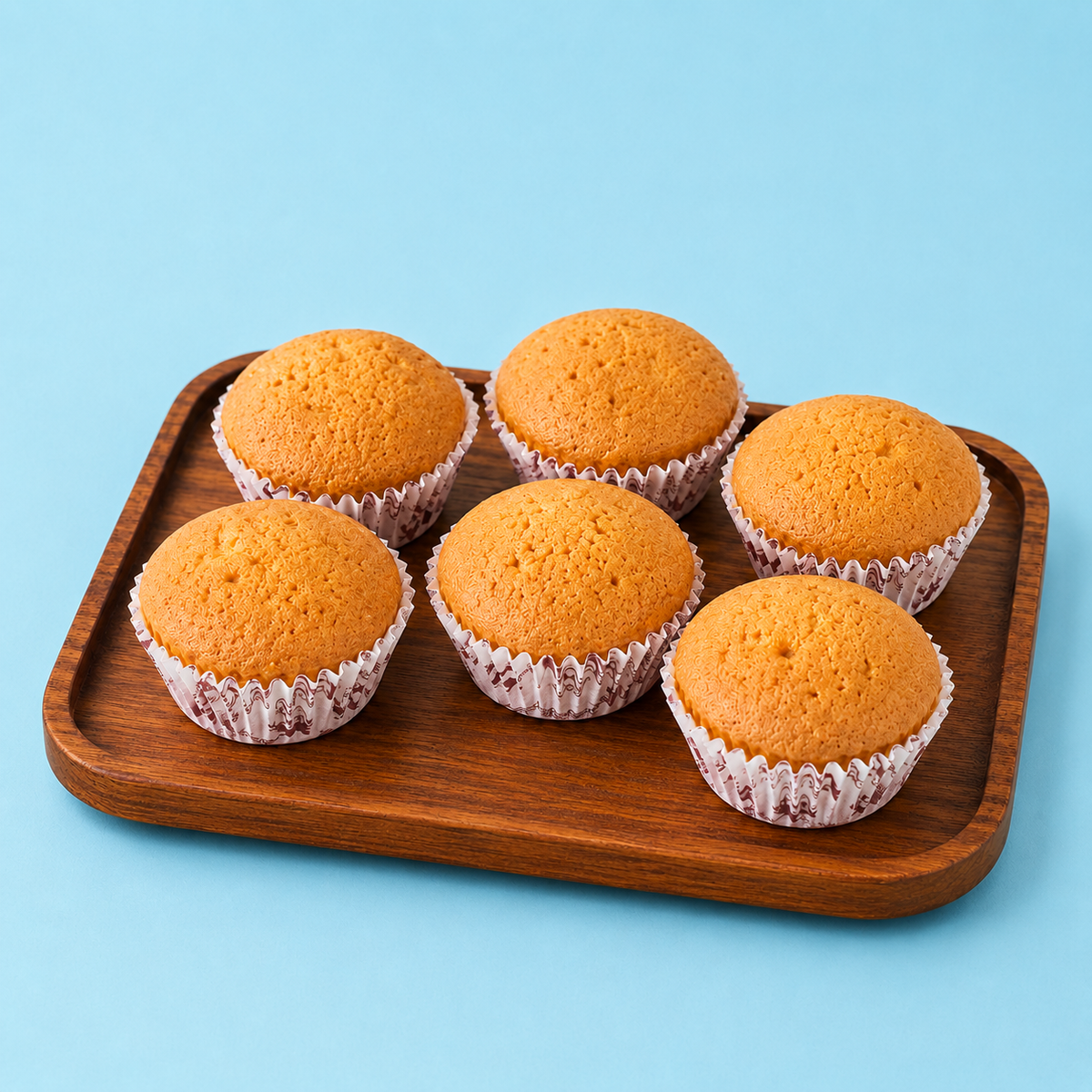 Muffins Plain 6Pc