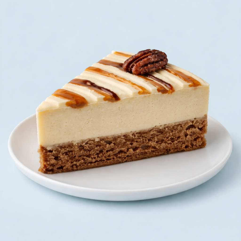 Pecan Banana Cake Slice