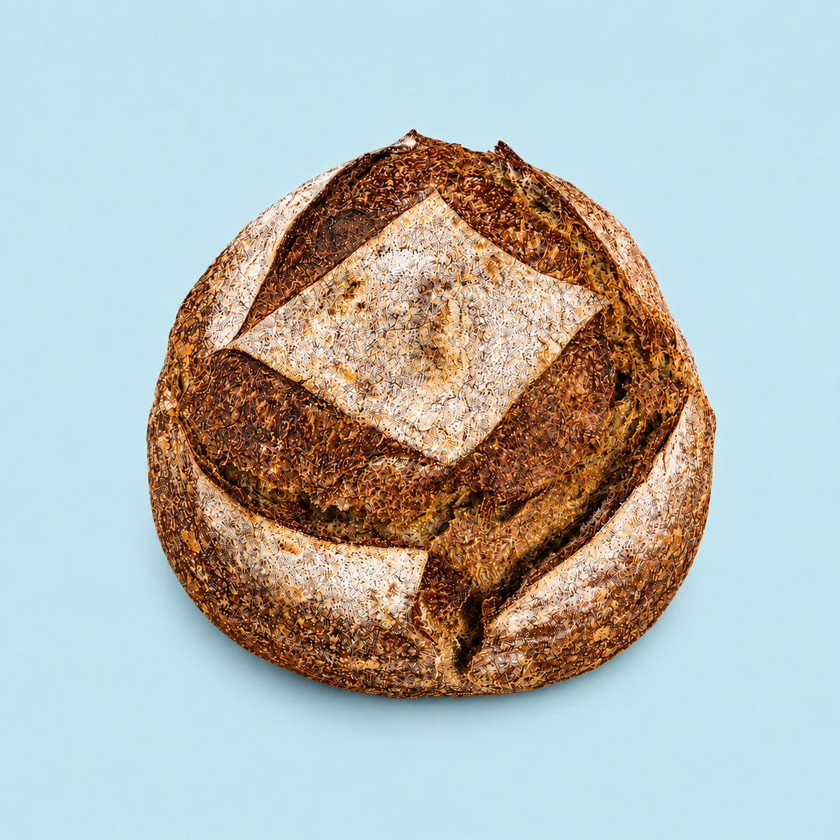 Rustic Rye Sourdough