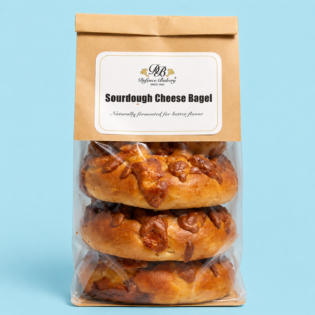 Sourdough Cheese Bagel