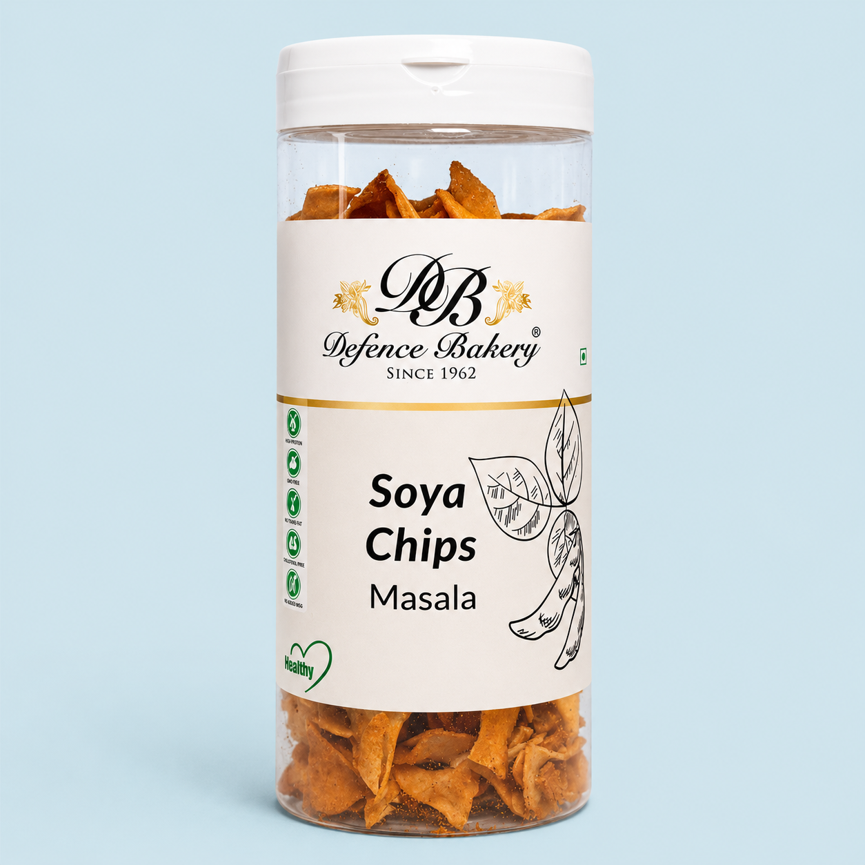 Soya Chips| Trans Fat-Free, GMO-Free, Gluten-Free, No Palm Oil