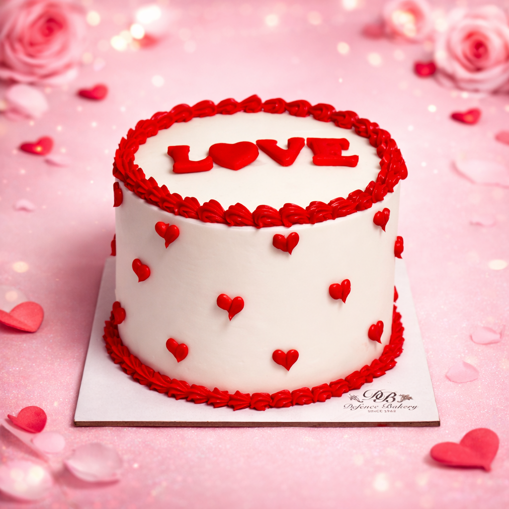 Valentines Special Pineapple Bento Cake (Eggfree)