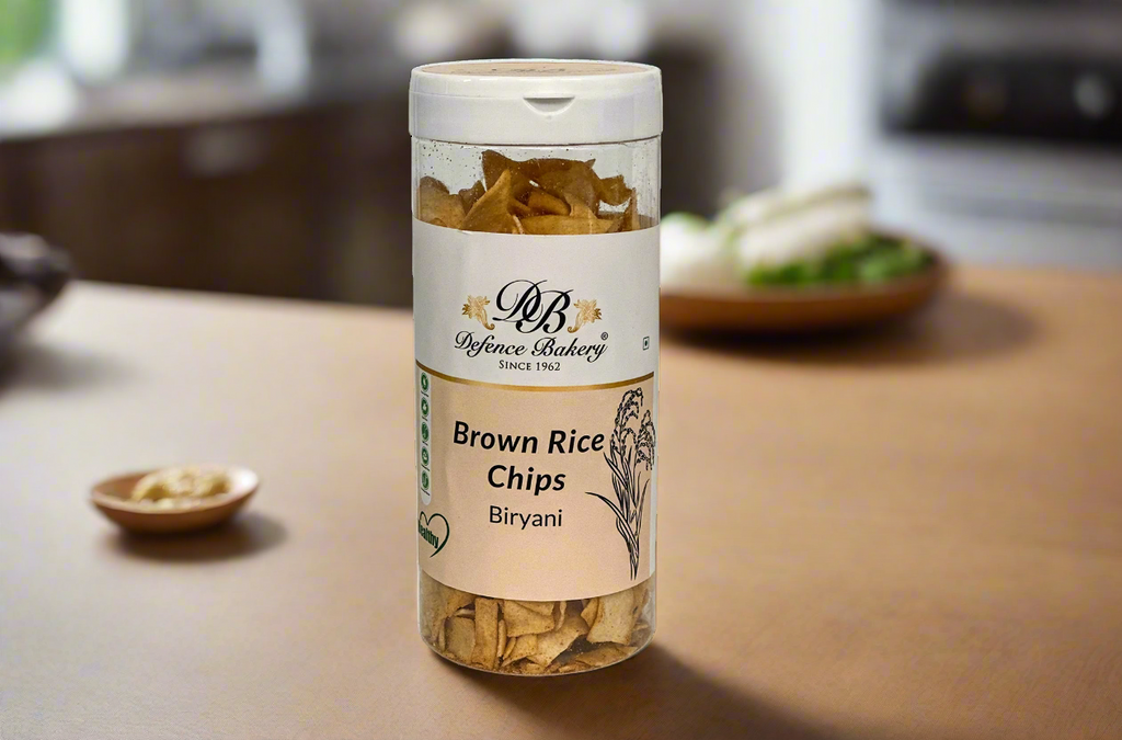 Brown Rice Chips Biryani | Spicy, Savory Snack | Trans Fat-Free, GMO-Free, Gluten-Free